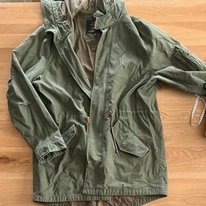 Alpha Industries Olive Green Military Field Parka